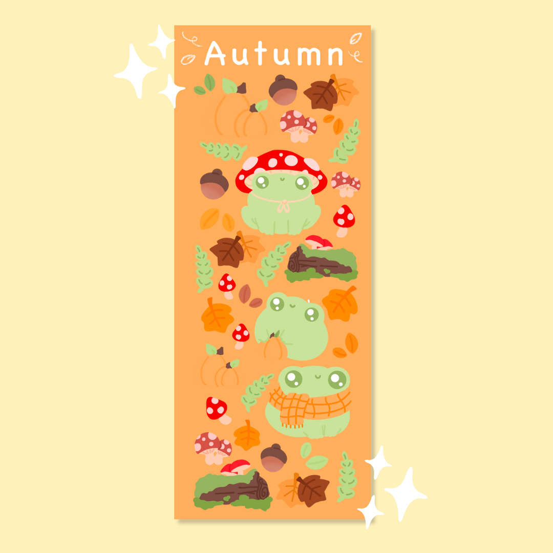 Autumn - Planche de stickers