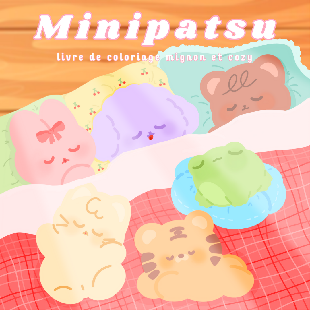 Livre de coloriage Les Minipatsus