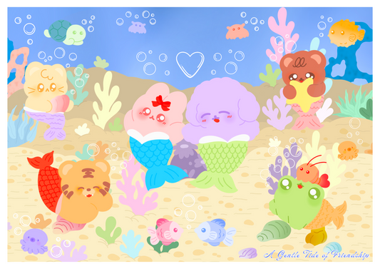 A Gentle Tide of Friendship - Illustration A2