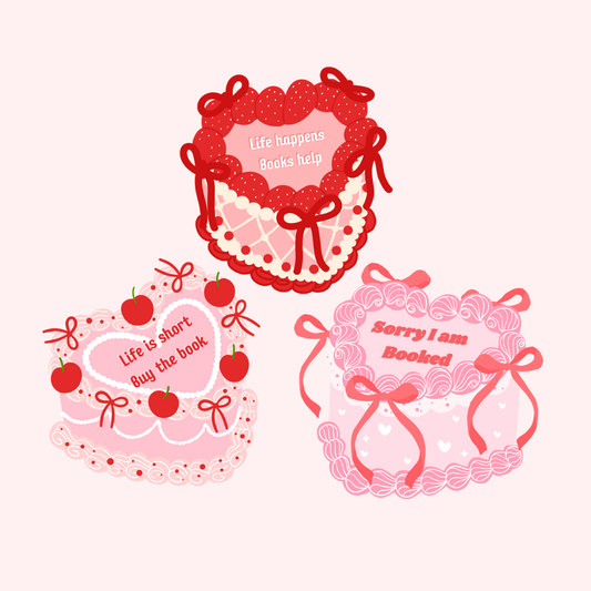 Fairy Cakes - Pack de stickers holographiques