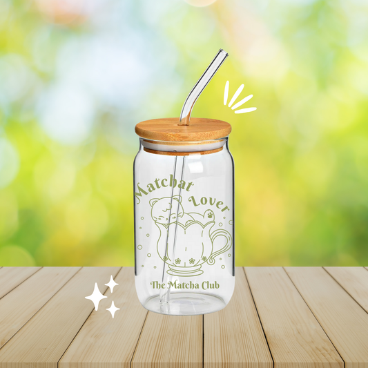 Matchat lover - verre à paille