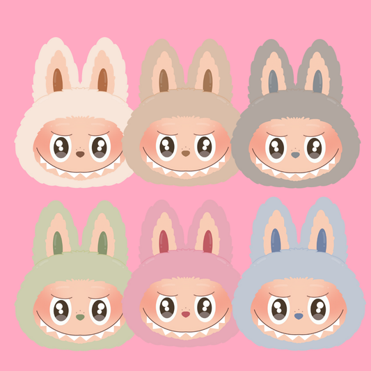 Labubus - Pack de stickers holographiques