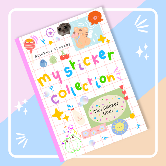 Carnet collection de stickers