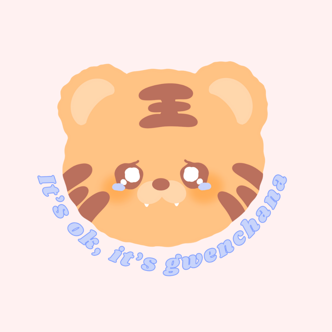 It's ok, it's gwenchana - Sticker holographique