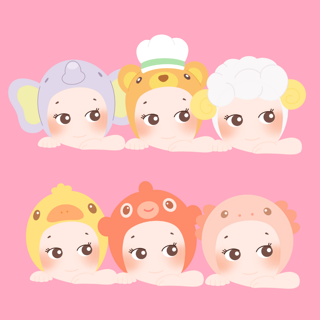 Sonny Angels - Pack de stickers holographiques