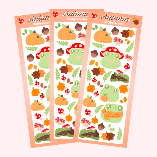 Autumn - Planche de stickers