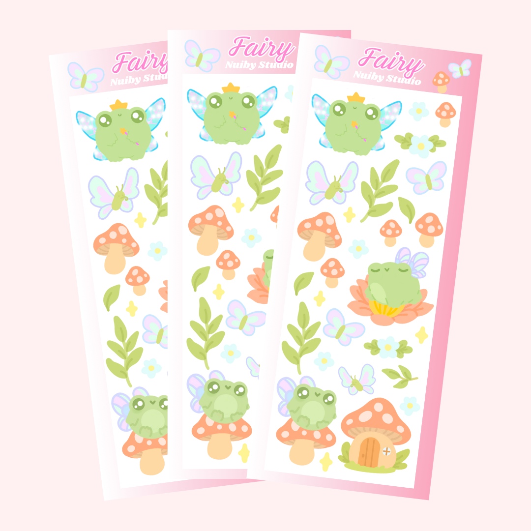 Fairy - Planche de stickers