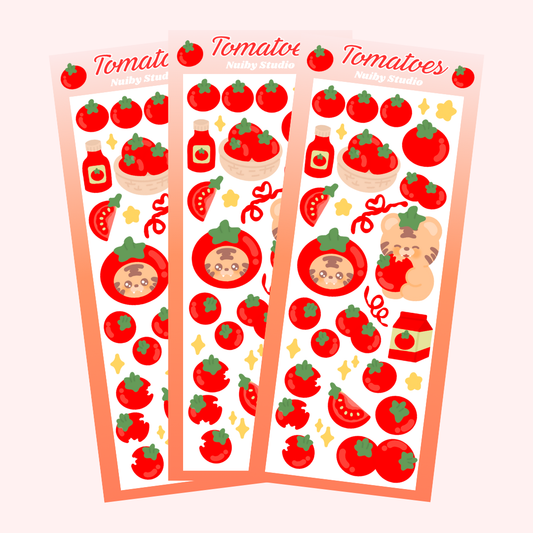 Tomatoes - Planche de stickers