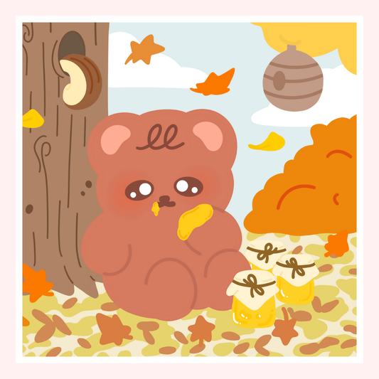 Sweet Fall Treats - Illustration 14x14